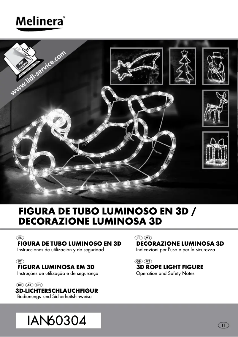 Página 1 del manual Manual de usuario Melinera Z31531A