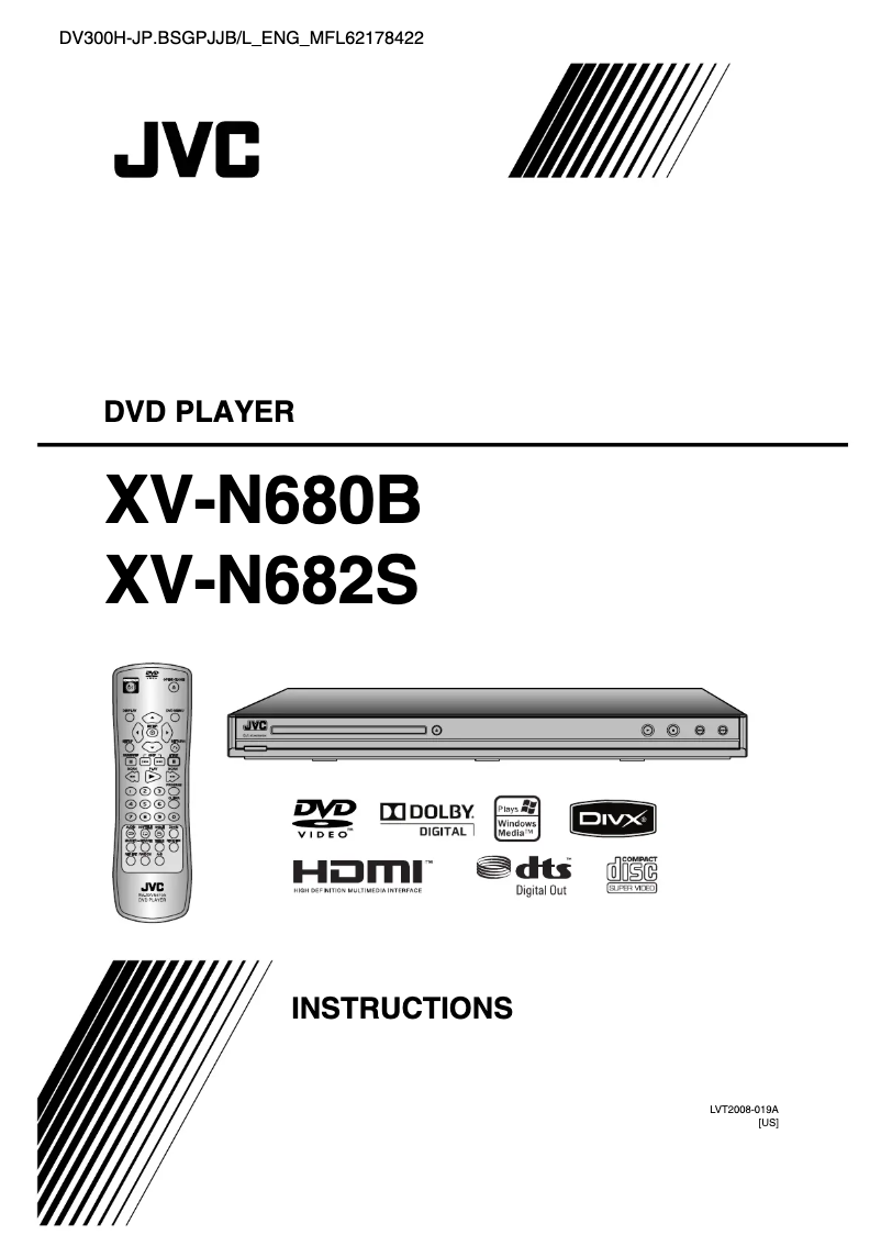 Imagen de la primera página del manual del dispositivo XV-N680BUS