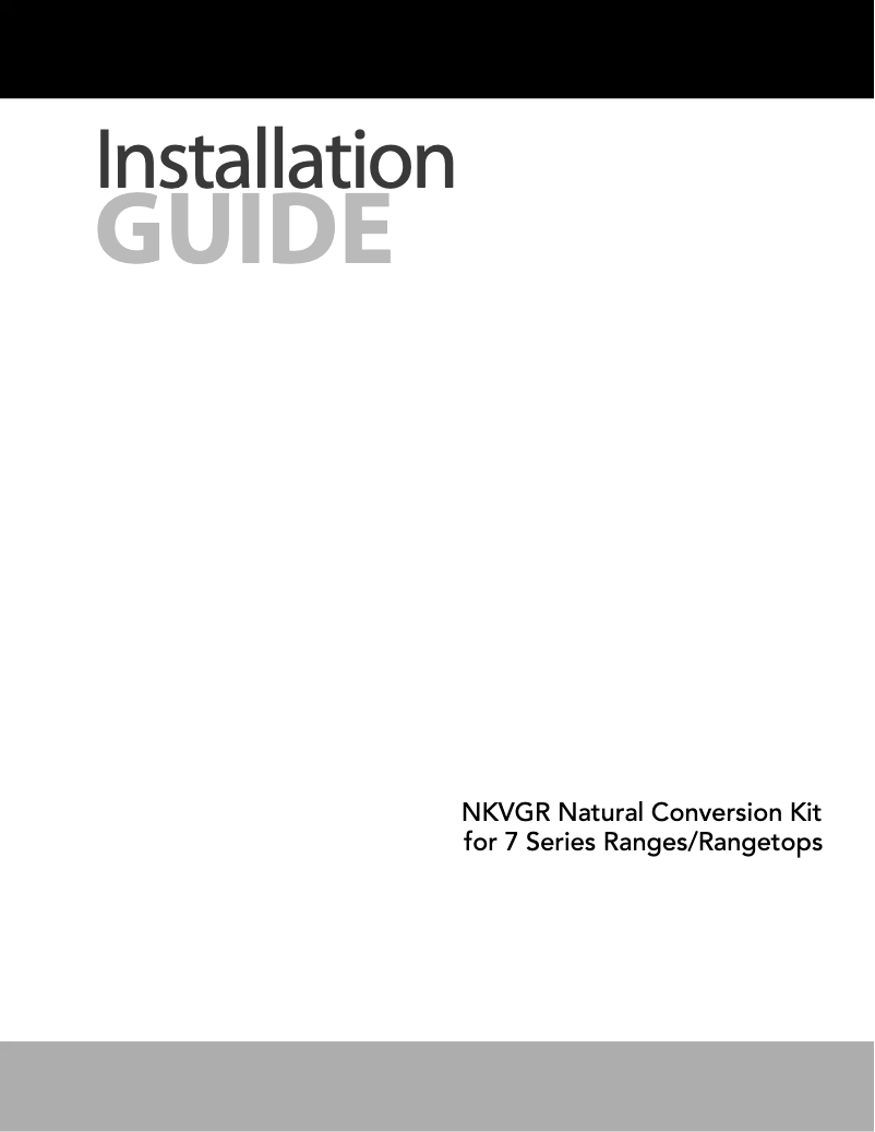 Página 1 del manual Manual de usuario Viking VGR73626BBK