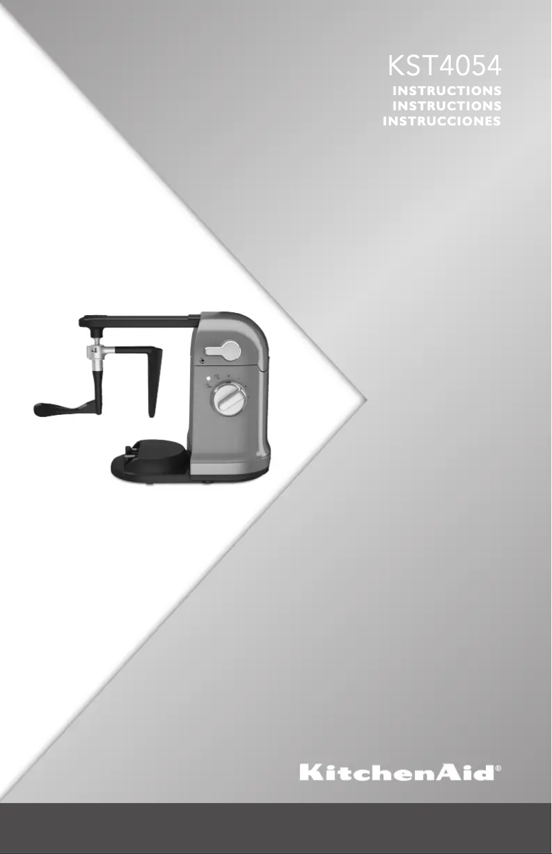 Página nº 1 - Manual de usuario KitchenAid KST4054