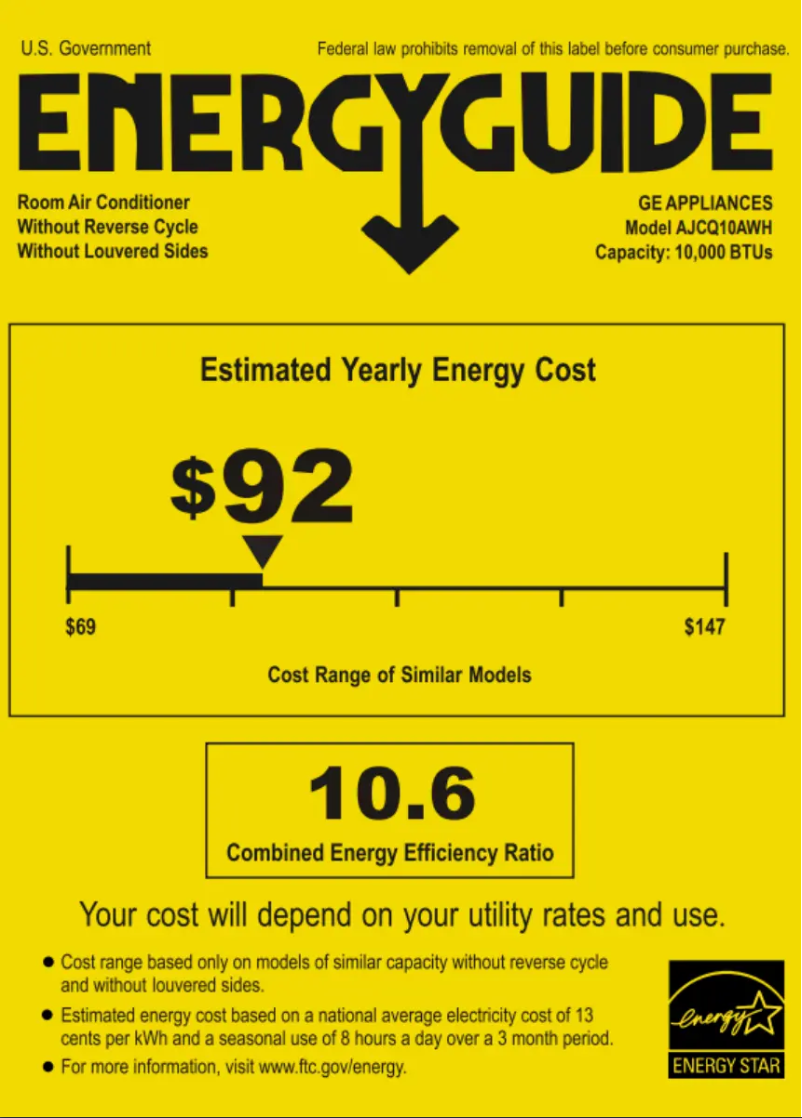Imagen de la primera página del manual del dispositivo AJCQ10AWH