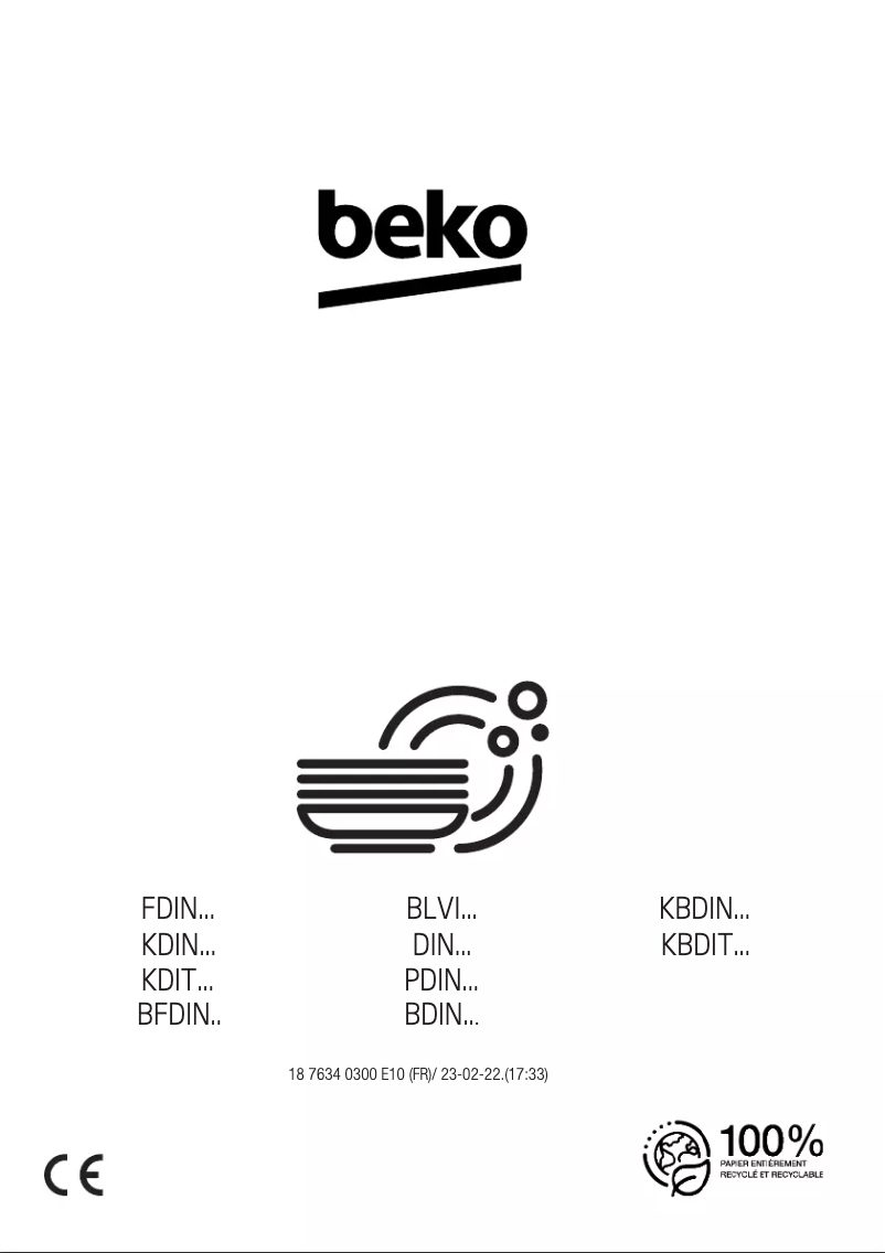 Página 1 del manual Manual de usuario Beko BLVI66F