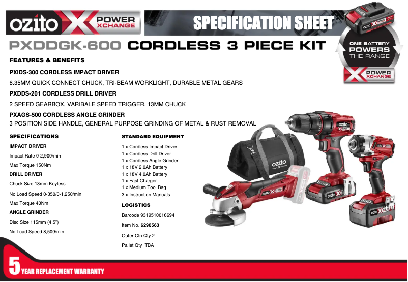 Imagen de la primera página del manual del dispositivo PXDDGK-600