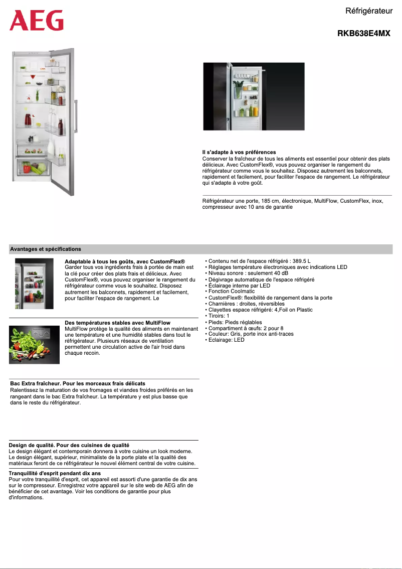 Imagen de la primera página del manual del dispositivo RKB638E4MX