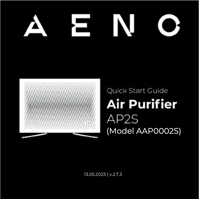 Página 1 del manual Guía de inicio rápido AENO AP2S