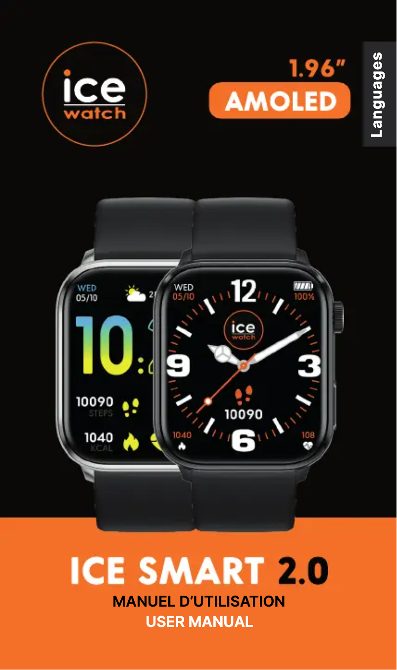 Página 1 del manual Manual de usuario ICE Watch Smart Two 1.70