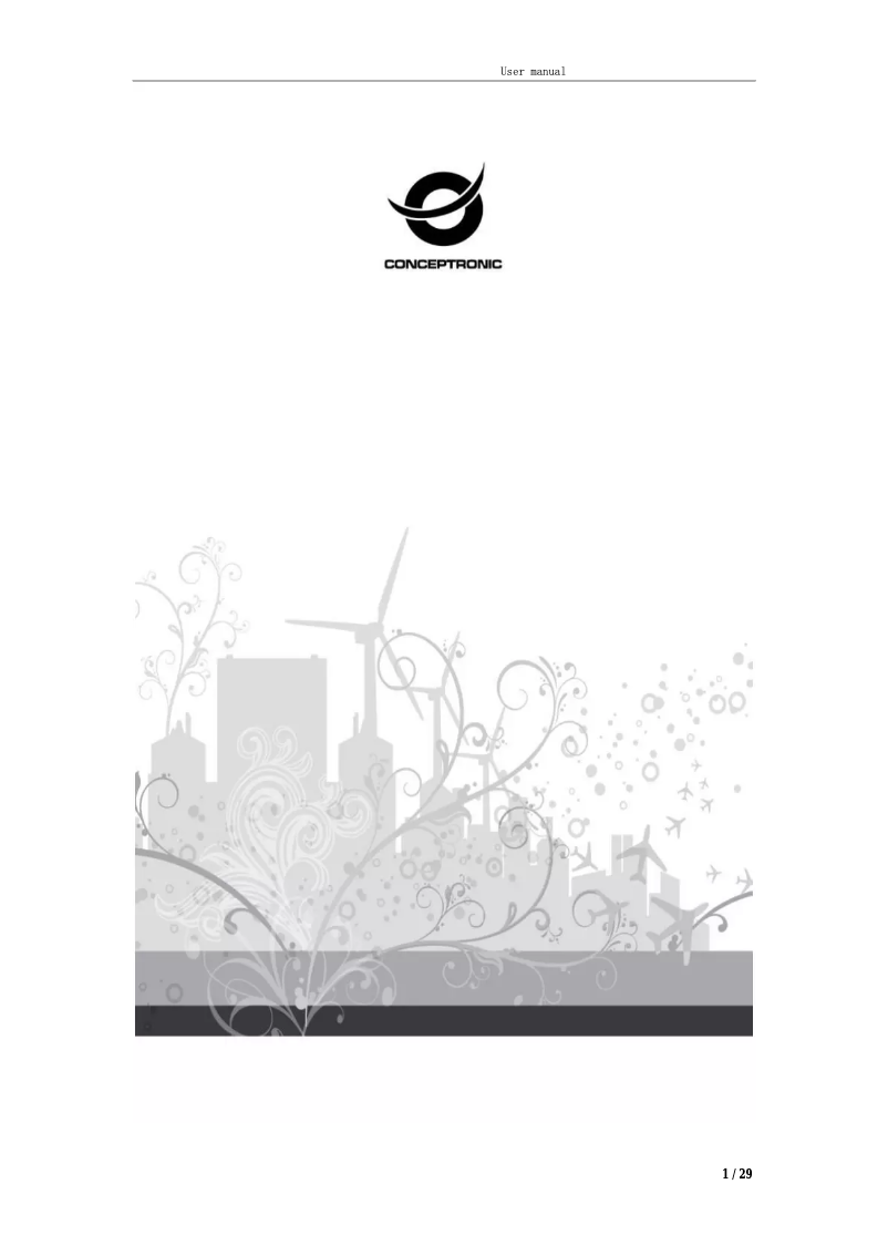 Página 1 del manual Manual de usuario Conceptronic CIPCAM720