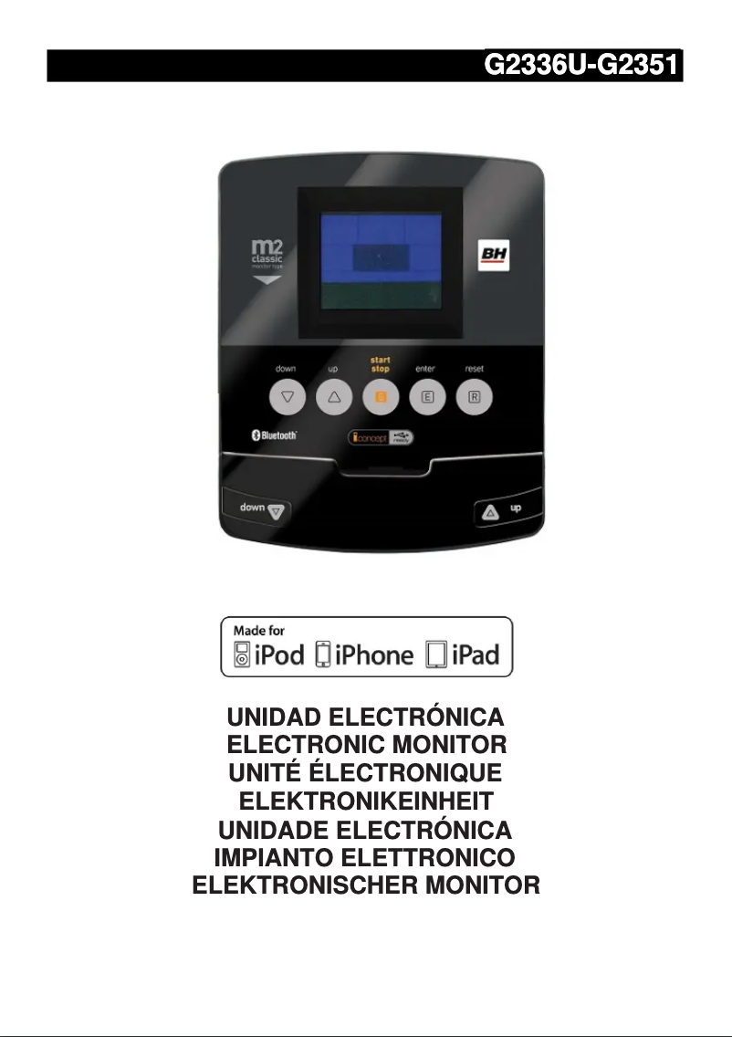 Imagen de la primera página del manual del dispositivo G2351