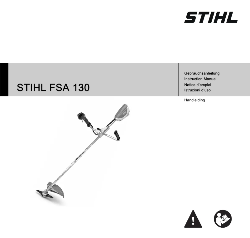 Página 1 del manual Manual de usuario Stihl FSA 130