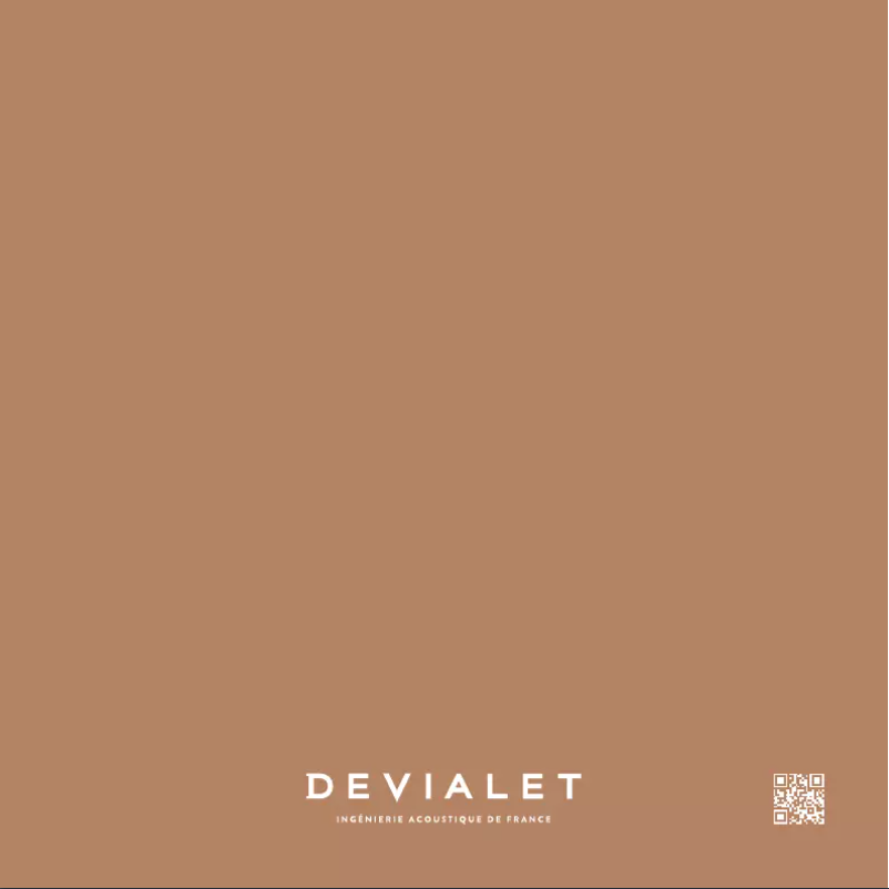 Página 1 del manual Manual de usuario Devialet MX068