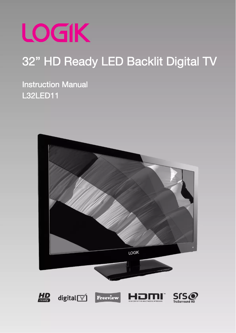 Imagen de la primera página del manual del dispositivo L32LED11