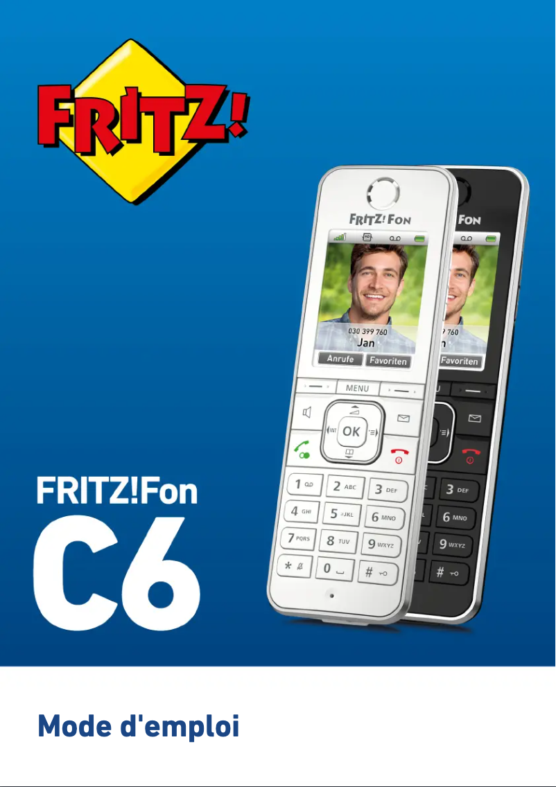 Imagen de la primera página del manual del dispositivo FRITZ!Fon C6