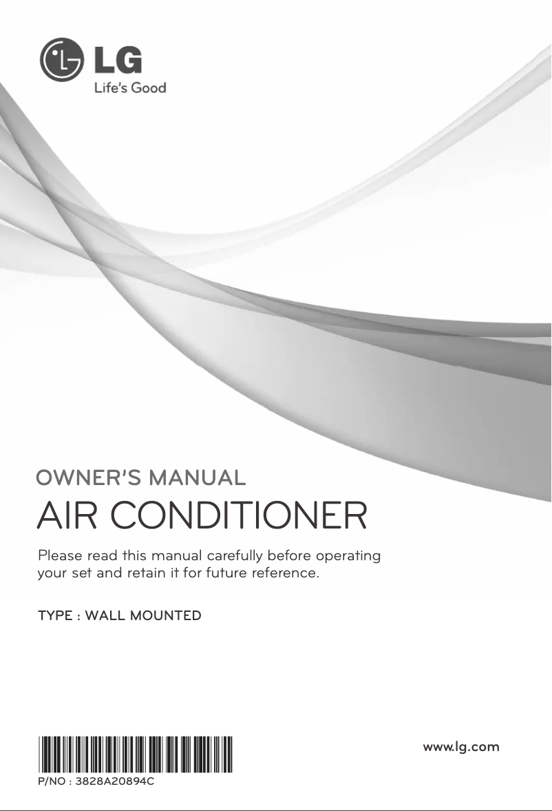 Página 1 del manual Manual de usuario LG LSUC2525DB0