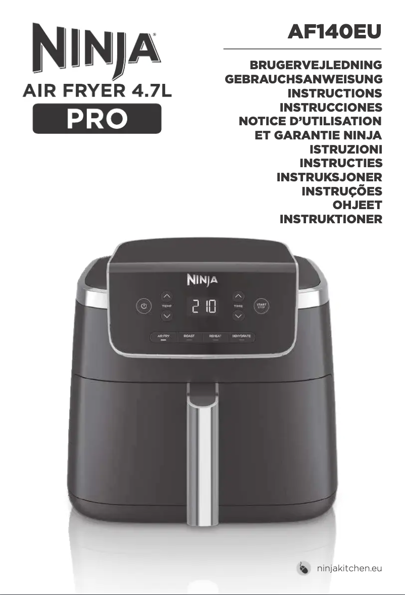 Página 1 del manual Manual de usuario Ninja AF140EU