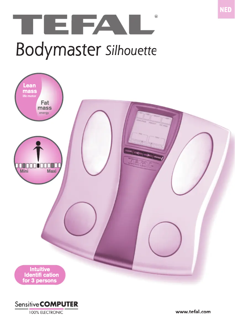 Imagen de la primera página del manual del dispositivo BM7020 Bodymaster Silhouette