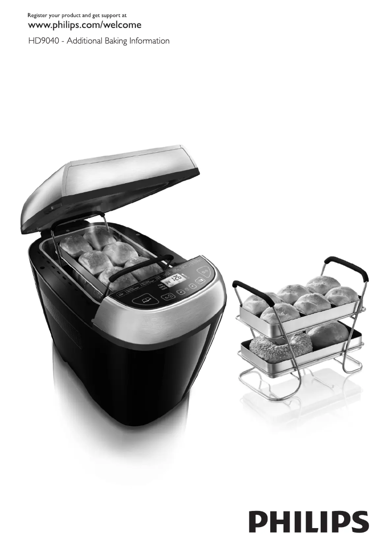 Imagen de la primera página del manual del dispositivo Pure Essentials Collection HD9040