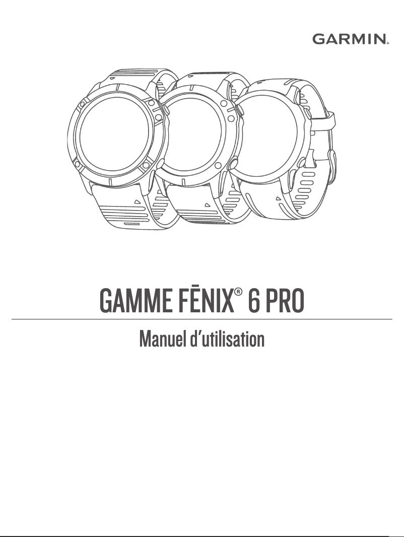 Página 1 del manual Manual de usuario Garmin Fenix 6S