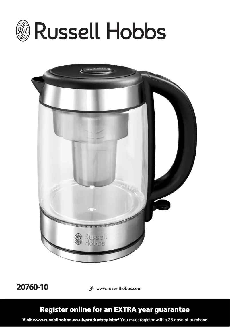 Página 1 del manual Manual de usuario Russell Hobbs Brita 20760