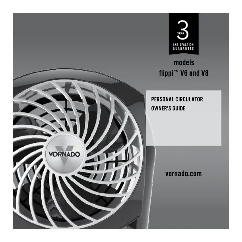 Imagen de la primera página del manual del dispositivo Flippi V8