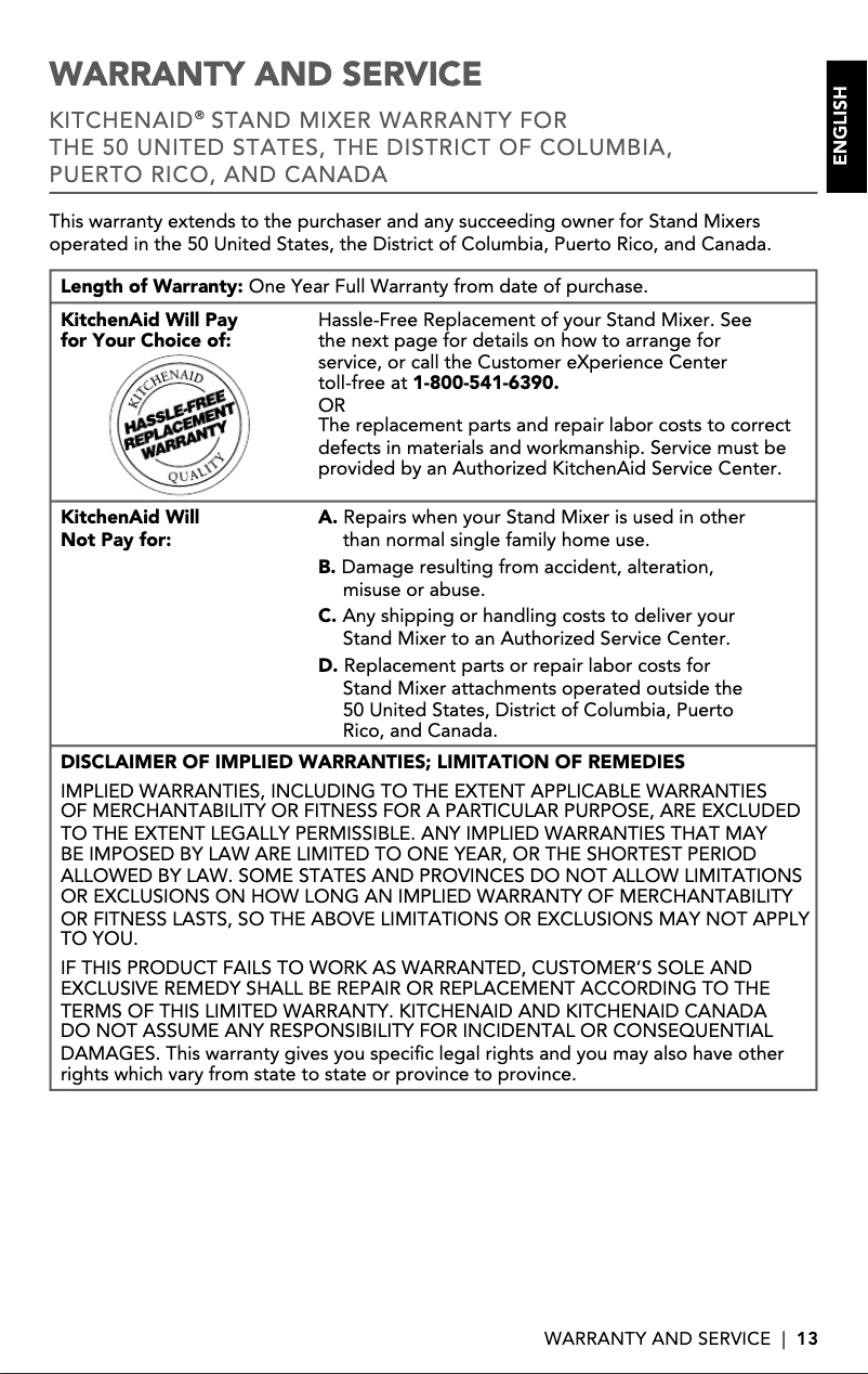 Imagen de la primera página del manual del dispositivo KSM3311XTB