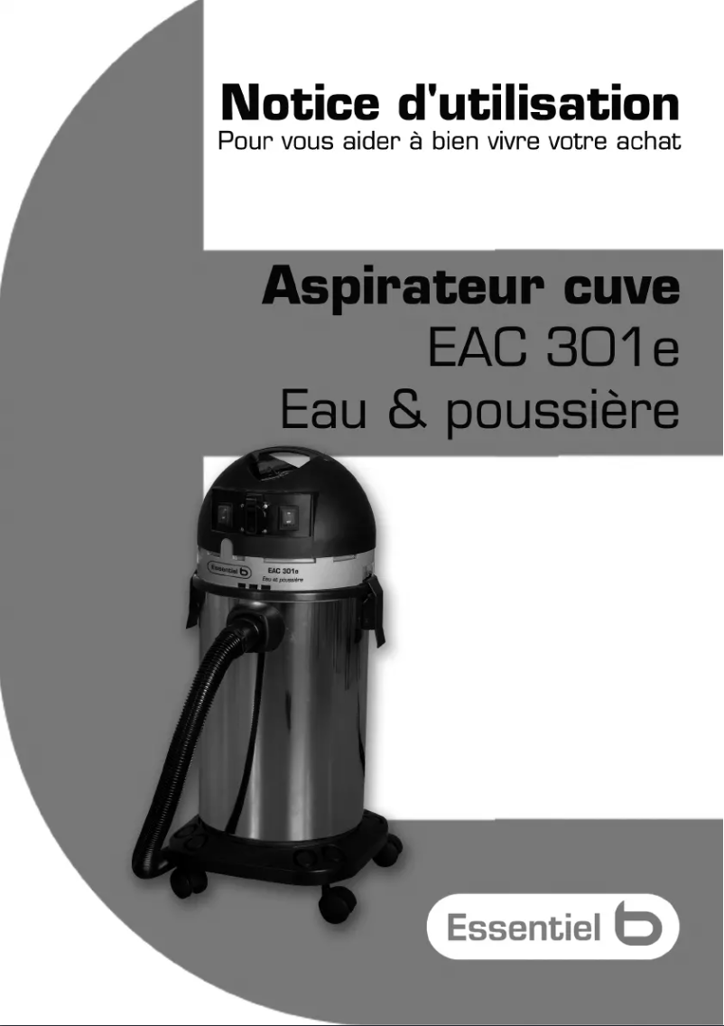Página 1 del manual Manual de usuario Essentiel B EAC 301e
