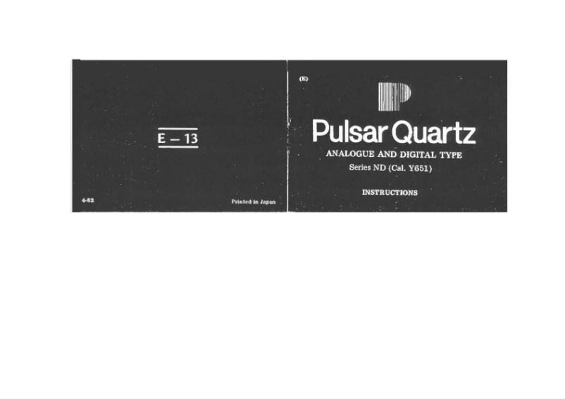 Imagen de la primera página del manual del dispositivo Y651