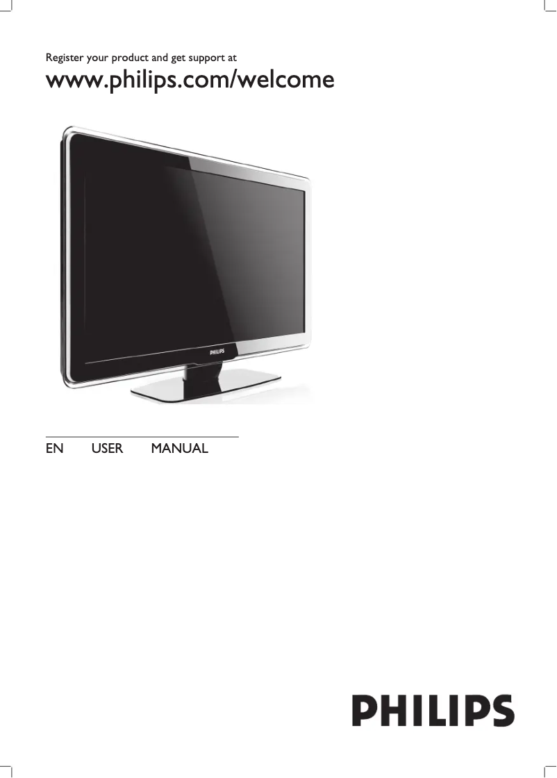 Imagen de la primera página del manual del dispositivo 32PFL7433