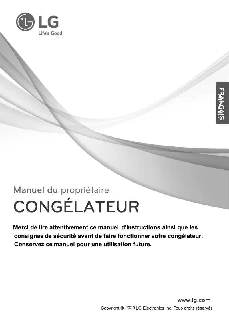 Imagen de la primera página del manual del dispositivo GR-304SL