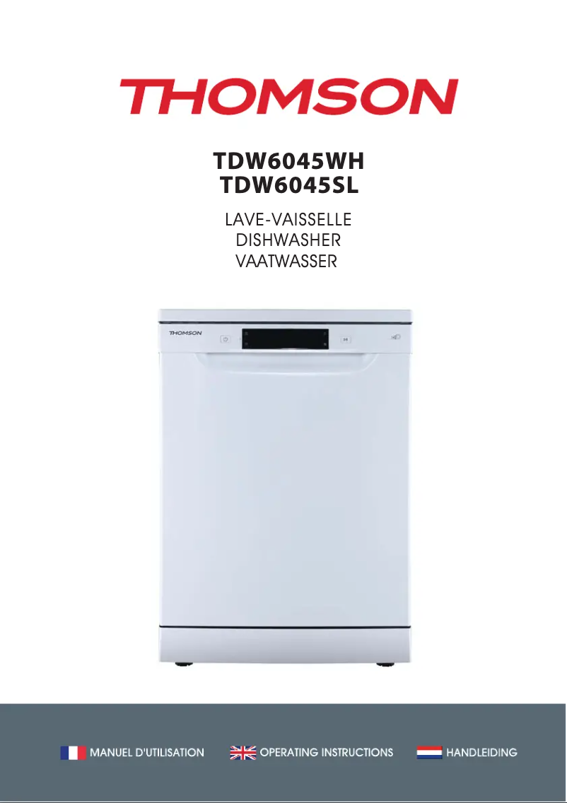 Página 1 del manual Manual de usuario Thomson TDW6045WH