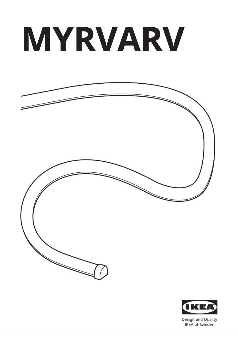 Imagen de la primera página del manual del dispositivo MYRVARV 303.049.67