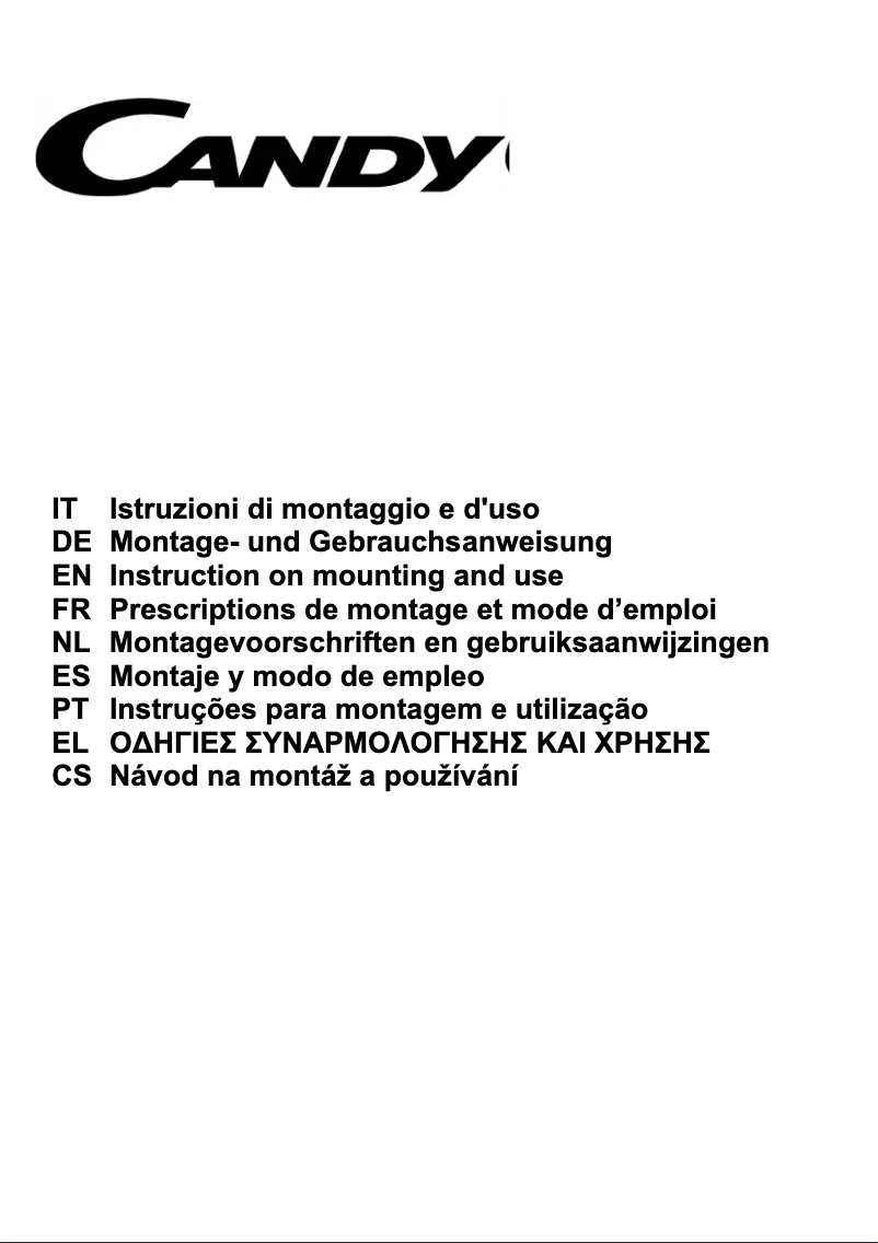 Imagen de la primera página del manual del dispositivo CMB97ETX