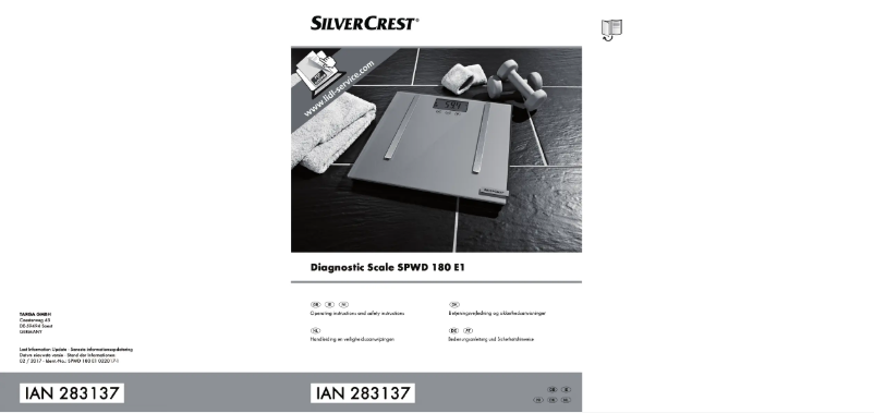 Imagen de la primera página del manual del dispositivo IAN 283137