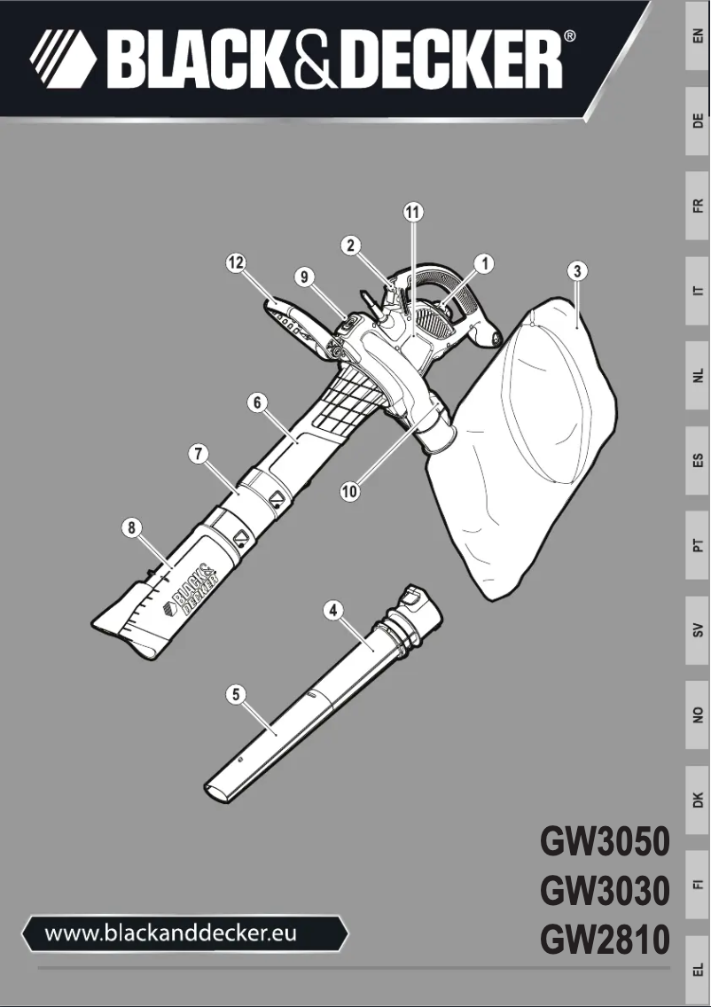 Imagen de la primera página del manual del dispositivo GW3050