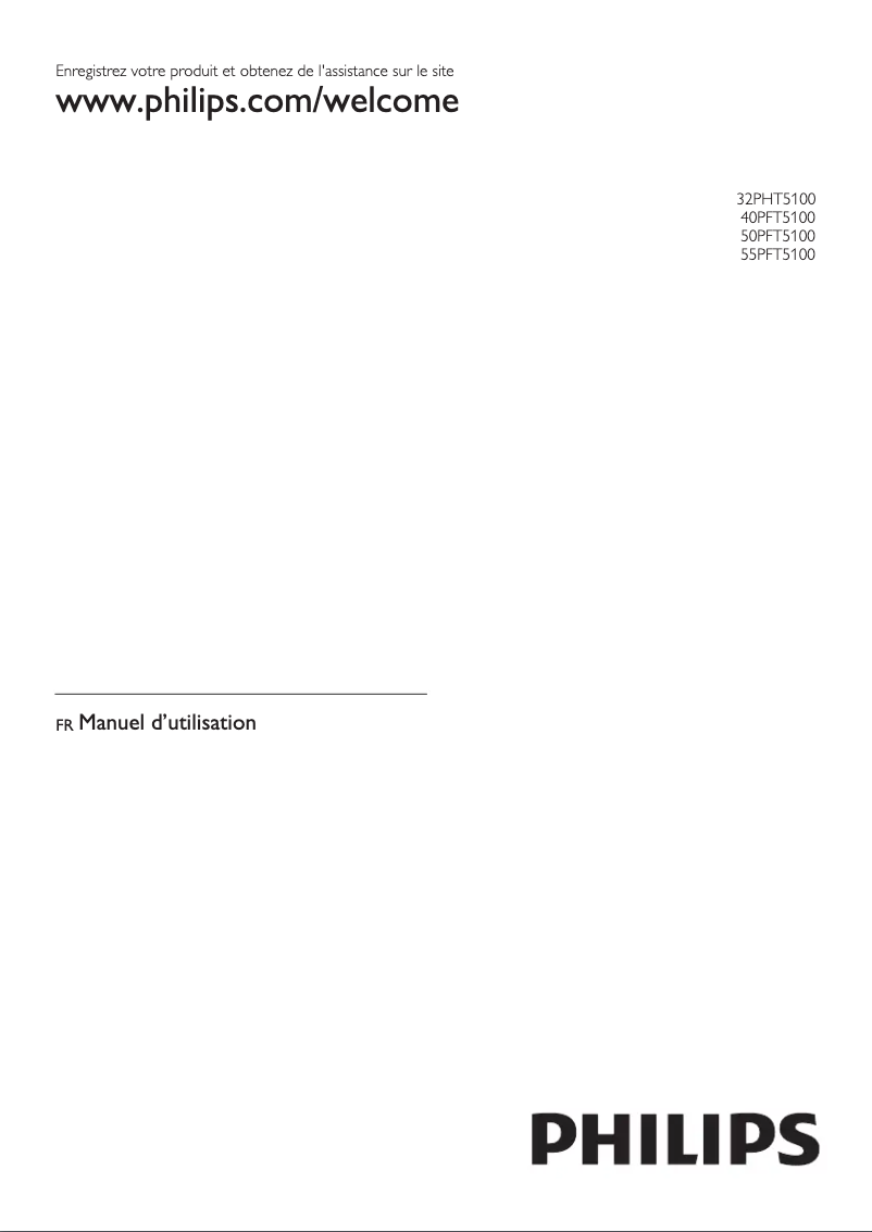 Página 1 del manual Manual de usuario Philips 5200 series 49PFT5200