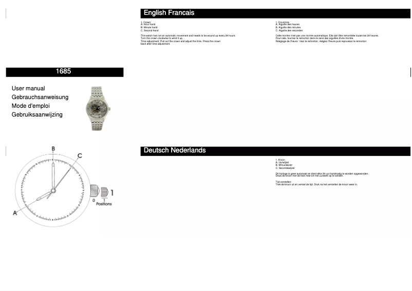 Página 1 del manual Manual de usuario Davis Logan 1685