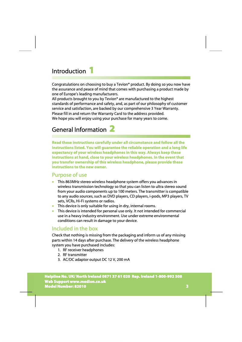 Página 1 del manual Manual de usuario Medion LIFE E69006 (MD 82010)