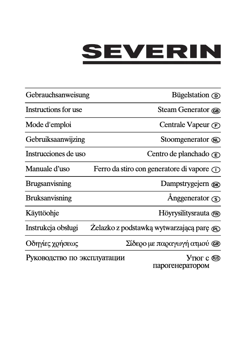 Imagen de la primera página del manual del dispositivo BA 3285