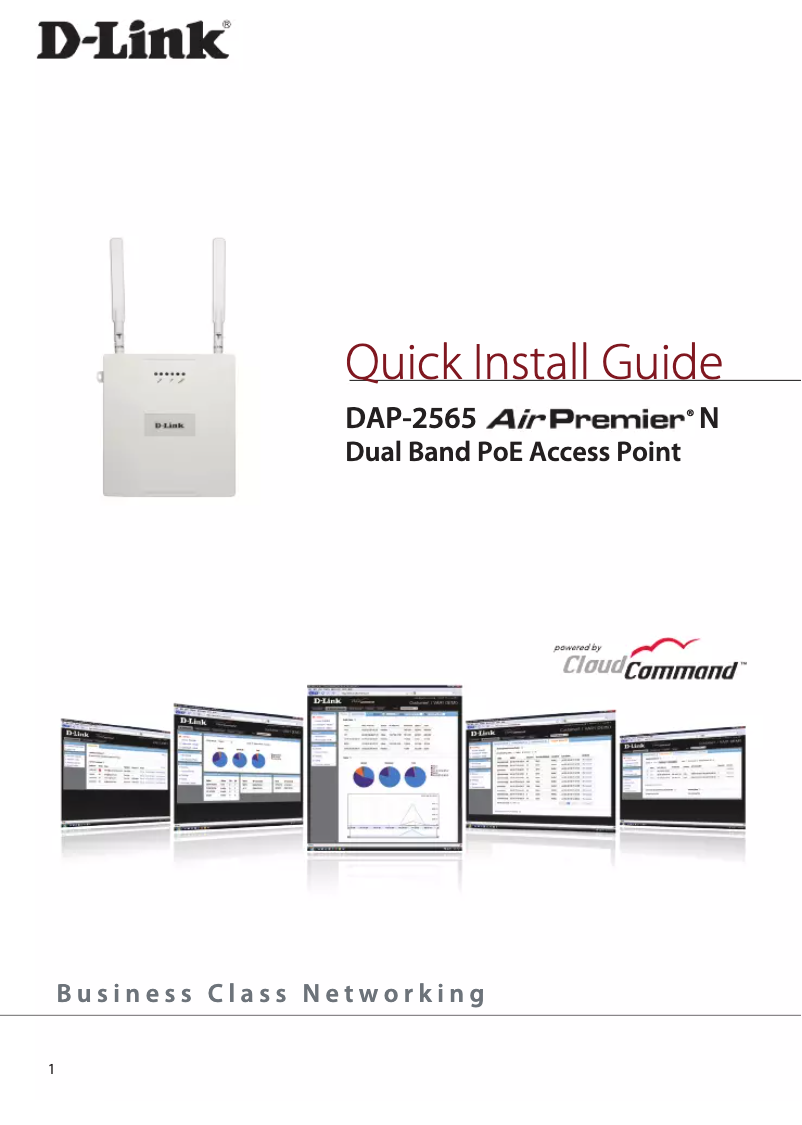 Página 1 del manual Manual de usuario D-Link DAP-2565