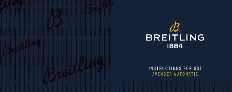 Imagen de la primera página del manual del dispositivo Avenger Automatic