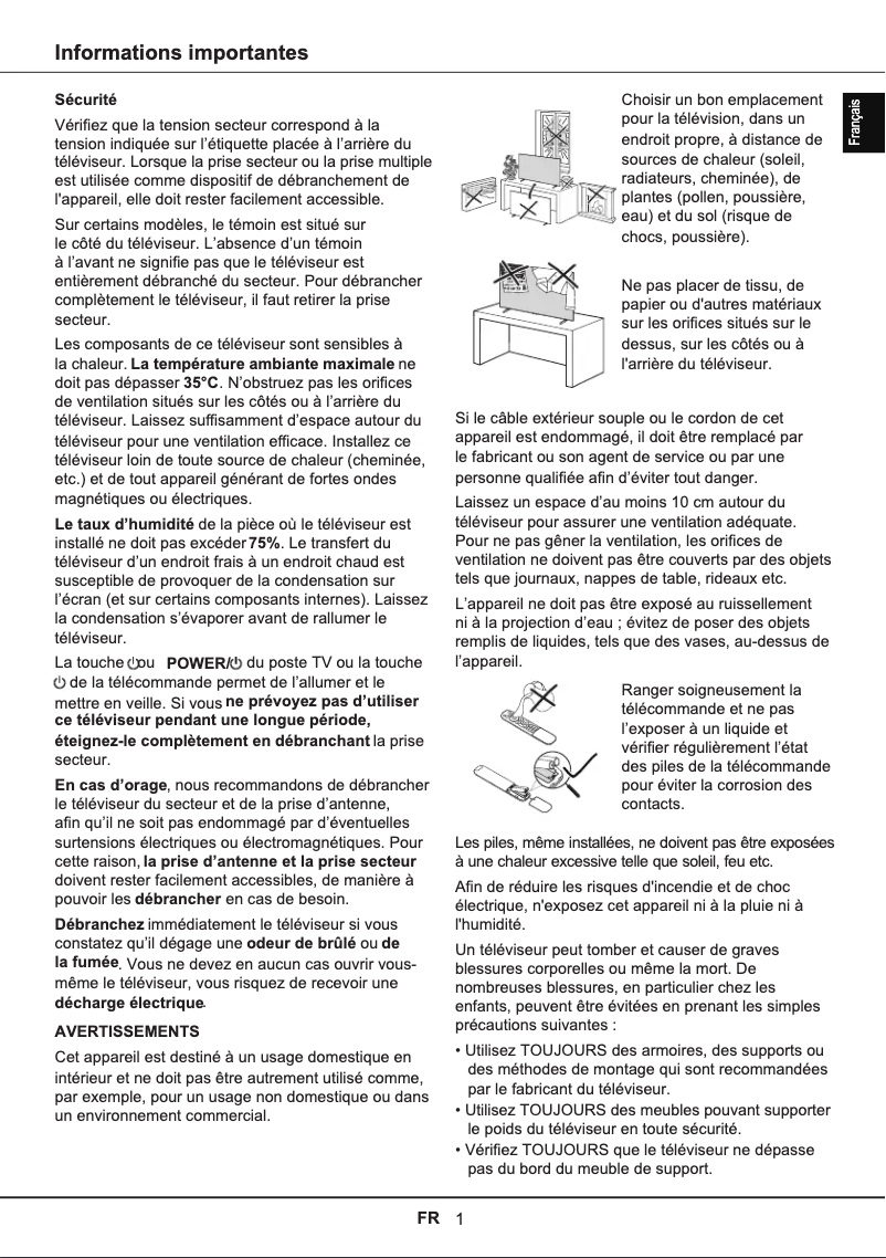 Página 1 del manual Manual de usuario TCL 75C71B