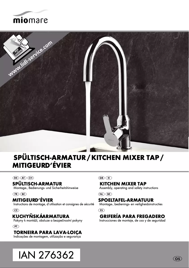 Página 1 del manual Manual de usuario Miomare IAN 276362