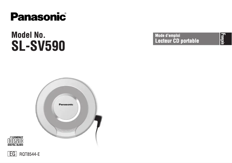 Imagen de la primera página del manual del dispositivo SL-SV590