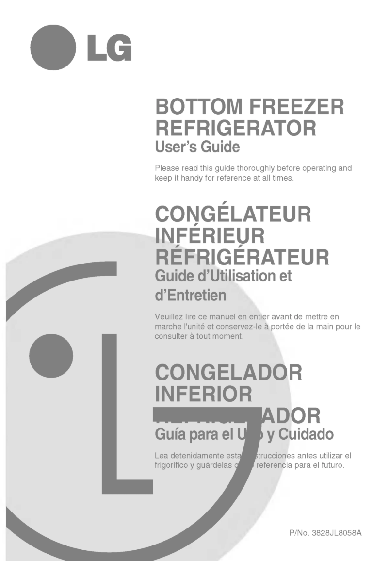 Imagen de la primera página del manual del dispositivo GR-F258JUT