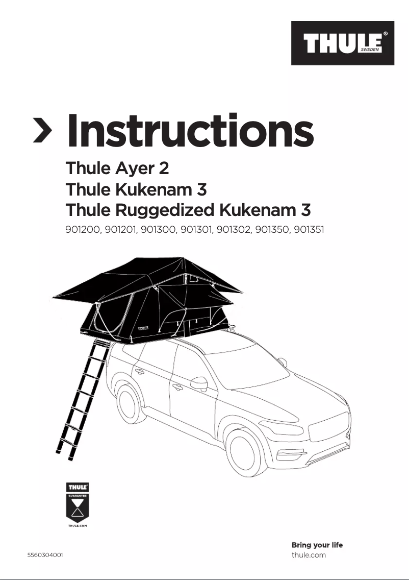 Página 1 del manual Manual de usuario Thule Tepui Ruggedized Kukenam 3