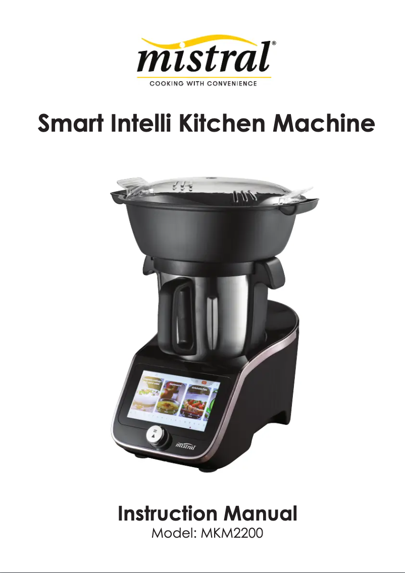 Imagen de la primera página del manual del dispositivo Smart Intelli MKM2200