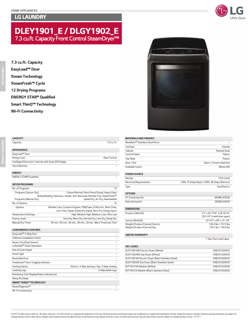 Imagen de la primera página del manual del dispositivo DLEY1901