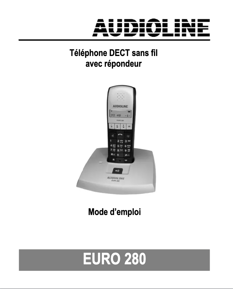 Imagen de la primera página del manual del dispositivo Euro 280