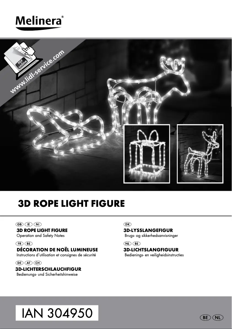 Página 1 del manual Manual de usuario Melinera Z30888A