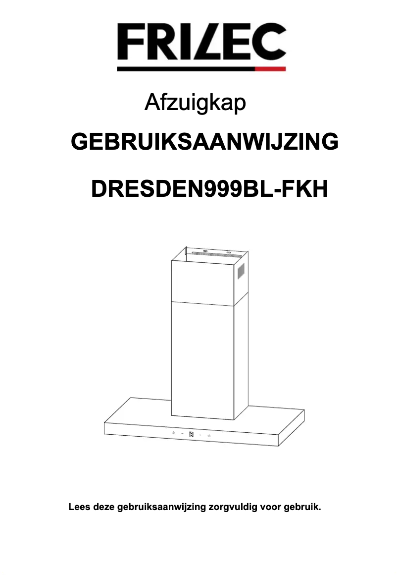 Página 1 del manual Manual de usuario Frilec DRESDEN999BL-FKH