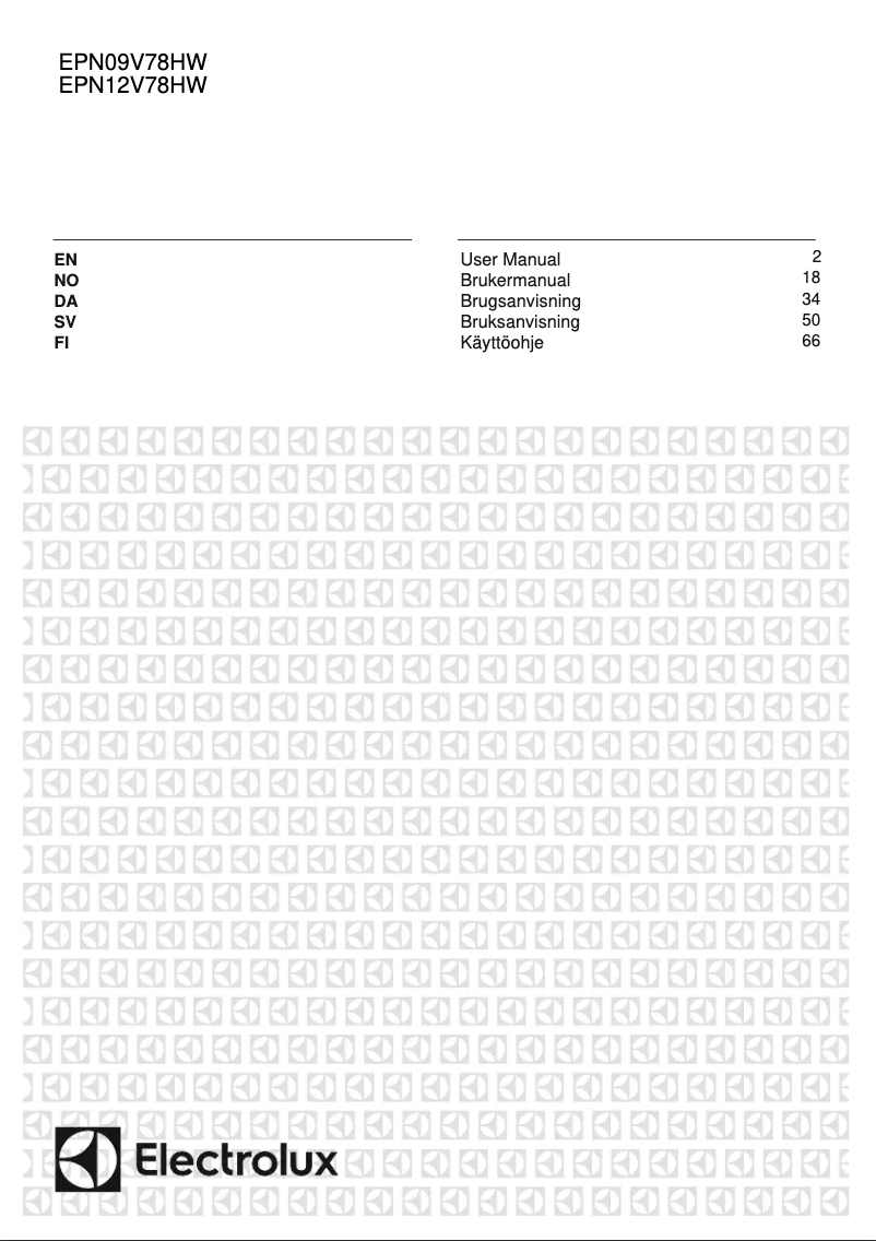 Imagen de la primera página del manual del dispositivo EPN12V78HWI